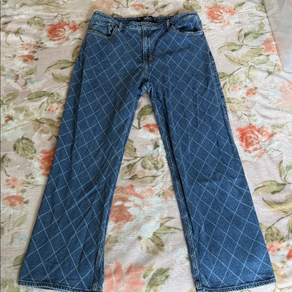 Hollister size 15 ultra high rise dad jean